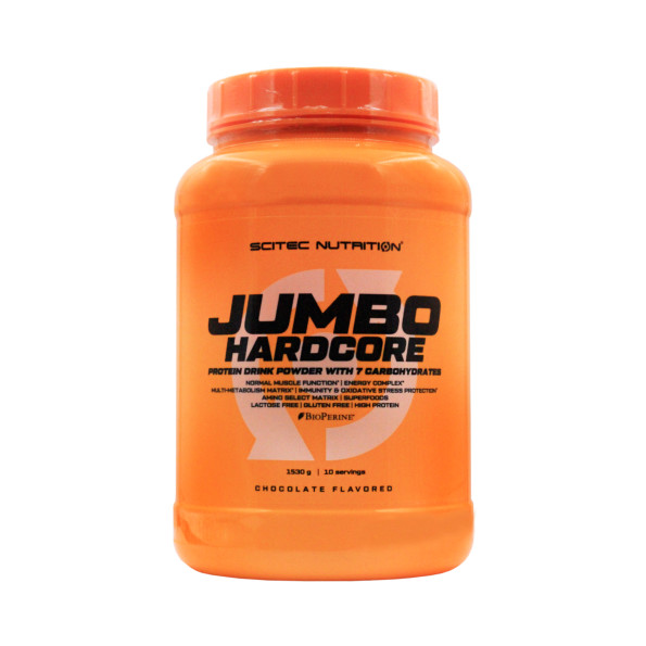 Гейнер со сложными углеводами Scitec Nutrition Jumbo Hardcore 10 порций 1530 г #1