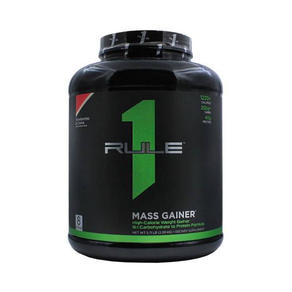 Гейнер с простыми углеводами Rule One Mass Gainer 8 порций 2590 г #1