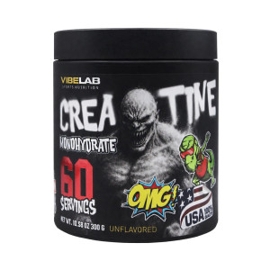 Креатин моногидрат VibeLab Nutrition 60 порций 300 г