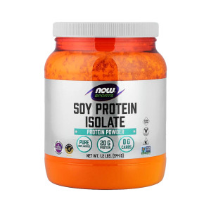 Соевый протеин изолят Now Foods Sports 23 порции 544 г