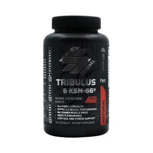 Бустер тестостерона Zenexel Tribulus & KSM-66 600 мг 120 капсул