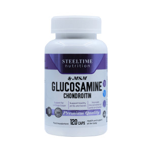 Глюкозамин хондроитин МСМ Steeltime Nutrition 120 капсул