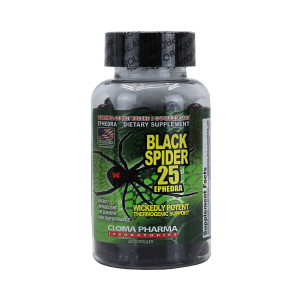 Жиросжигатель Cloma Pharma Black Spider 100 капсул