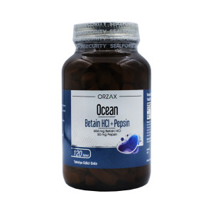 Бетаин HCl с Пепсином Orzax Ocean 654 мг 120 таблеток