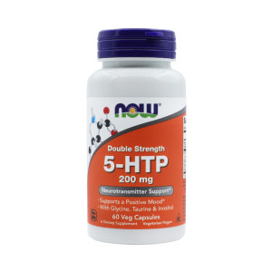 5-HTP Now Foods 200 мг 60 капсул