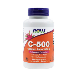Витамин C Now Foods C-500 аскорбат 100 капсул