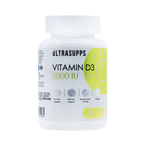 Витамин Д3 Ultrasupps 2000 ед 180 капсул