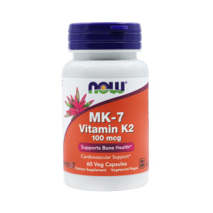 Витамин K2 Now Foods MK-7 100 мкг 60 капсул