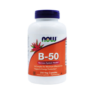 Витамины группы Б Now Foods 250 капсул