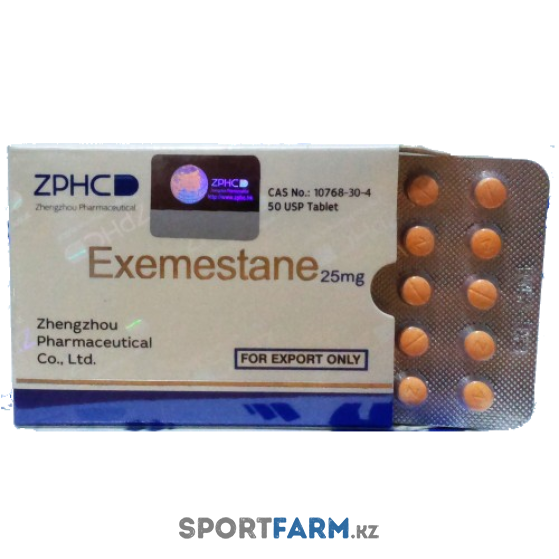 Exemestane (Экземестан) ZPHC 50 таблеток (1 таб 25 мг) Exemestane (Экземестан) ZPHC 50 таблеток (1 таб 25 мг)