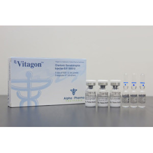 Гонадотропин Alpa-Pharma Vitagon (1 флакон 1 мг) 5000 Ед