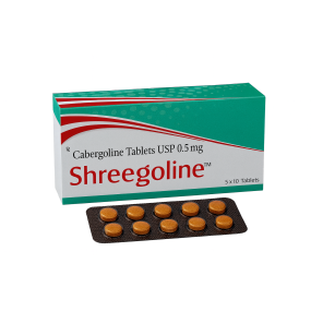 Каберголин Shreegoline 10 таблеток (1 таб/0.5 мг) Каберголин Shreegoline 10 таблеток (1 таб/0.5 мг)