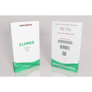 Кломид Swiss Med Clomed 50 таблеток (1таб 50мг)