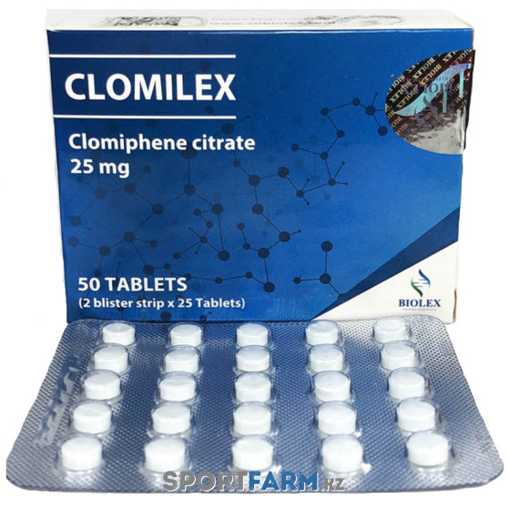 Кломид Biolex 50 таблеток (1таб 25 мг) Кломид Biolex 50 таблеток (1таб 25 мг)