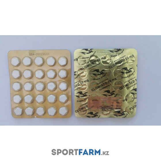 Кломид Golden Dragon 50 таблеток (1 таб 50 мг)