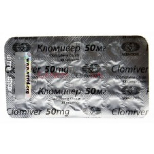 Clomiver (Кломид) Vermodje 25 таблеток (1 таб 50 мг)