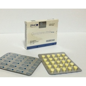 Clomiphene citrate (Кломид) ZPHC 50 таблеток (1 таб 25 мг)