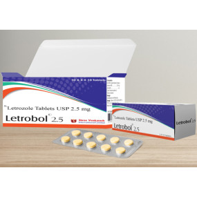 Летрозол Letrobol 10 таблеток (1таб 2,5мг)