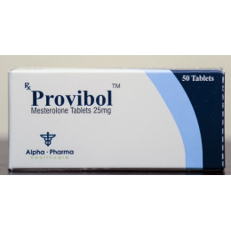 Provibol (Провирон, Местеролон) Alpha Pharma 50 таблеток (1 таб 25 мг)