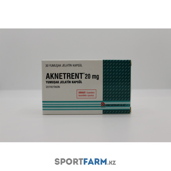 Роаккутан Aknetrent 10 таблеток (1 таб/20 мг) Роаккутан Aknetrent 10 таблеток (1 таб/20 мг)