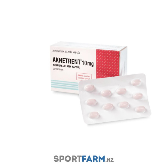 Роаккутан Aknetrent 10 мг 30 таблеток Роаккутан Aknetrent 10 мг 30 таблеток