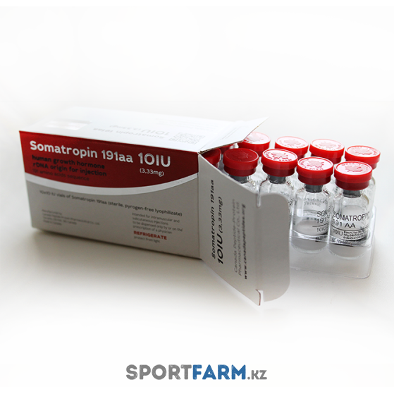 Гормон роста CanadaPeptides Somatropin 191aa (10 ампул 10IU)