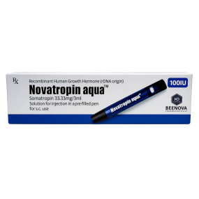 Жидкий гормон роста Beenova Novatropin aqua в ручке 100 ед