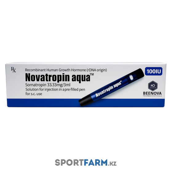 Жидкий гормон роста Beenova Novatropin Aqua в ручке 100 ЕД Жидкий гормон роста Beenova Novatropin Aqua в ручке 100 ЕД