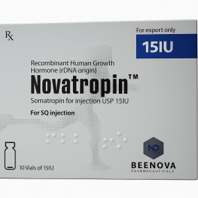 Гормон роста Beenova Novatropin 10 флаконов по 15 ед