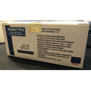 Гормон роста MGT Neofin PRO 110 ед. (10 флаконов по 11 ед)