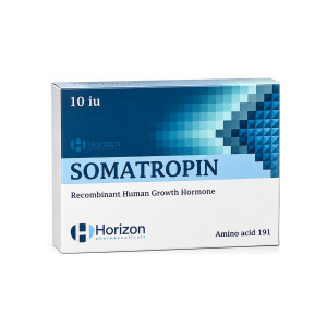 Гормон роста Horizon SOMATROPIN 10 флаконов по 10 ед