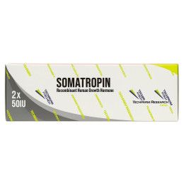 Жидкий гормон роста TechPharm Somatropin 2 флакона по 50 ед