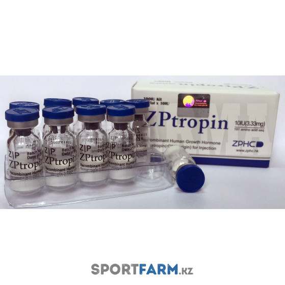 Гормон роста ZPtropin 10 флаконов 100IU (333 мкг/IU) Гормон роста ZPtropin 10 флаконов 100IU (333 мкг/IU)
