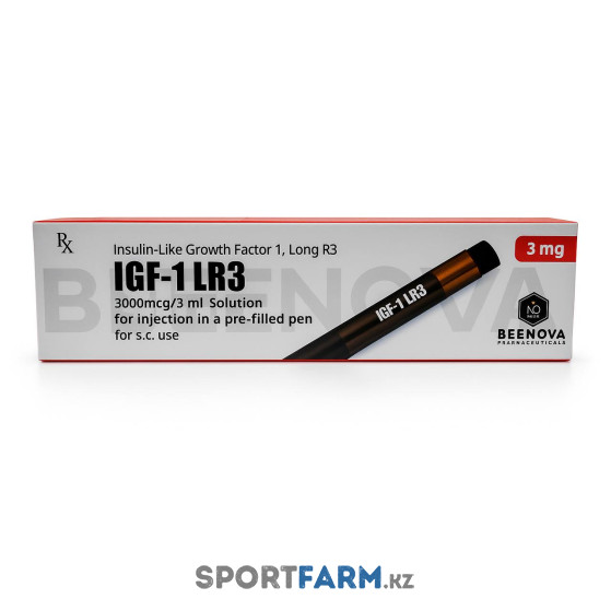 Пептид IGF-1 LR3 Beenova 3 мг в шприц-ручке