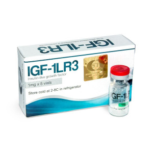 IGF-1LR3 (1mg) (Соматомедин) St Biotechnology 1 флакон / 1 мл (100 мкг/1 мл)