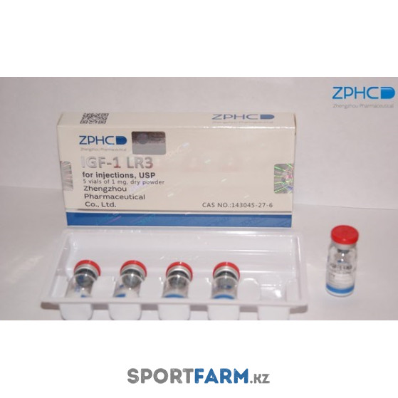Пептид ZPHC IGF 1-LR3 (5 ампул по 1 мг) Пептид ZPHC IGF 1-LR3 (5 ампул по 1 мг)