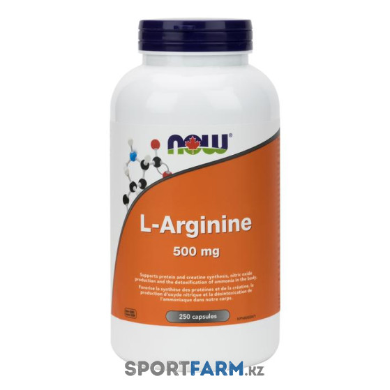 Аргинин Now L-Arginine 500 мг (250 капсул) Аргинин Now L-Arginine 500 мг (250 капсул)