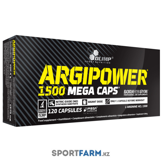 Аргинин Olimp ArgiPower 1500 Mega Caps (120 капсул) Аргинин Olimp ArgiPower 1500 Mega Caps (120 капсул)