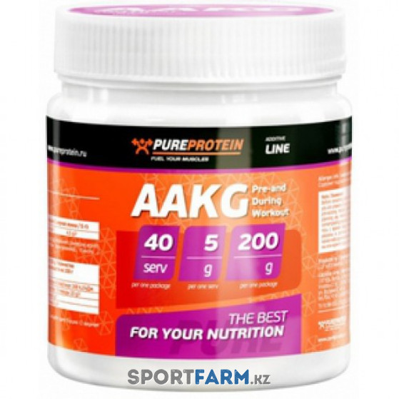 PureProtein, L-Arginine alpha, 200 грамм