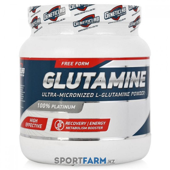 Глютамин Geneticlab GLUTAMINE 500 г (100 порций) Глютамин Geneticlab GLUTAMINE 500 г (100 порций)