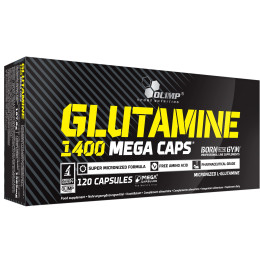 Глютамин Olimp Glutamine 1400 Mega Caps (120 капсул)