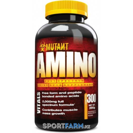 Аминокислоты Mutant Amino 300 таблеток