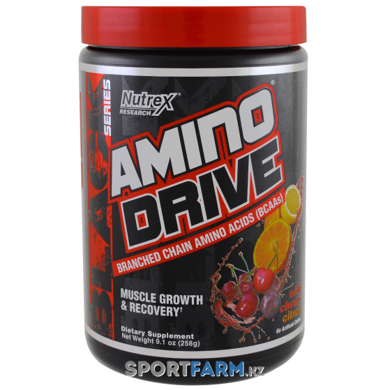 Аминокислотный комплекс Nutrex Amino Drive Black, Амино Драйв 258 г Аминокислотный комплекс Nutrex Amino Drive Black, Амино Драйв 258 г