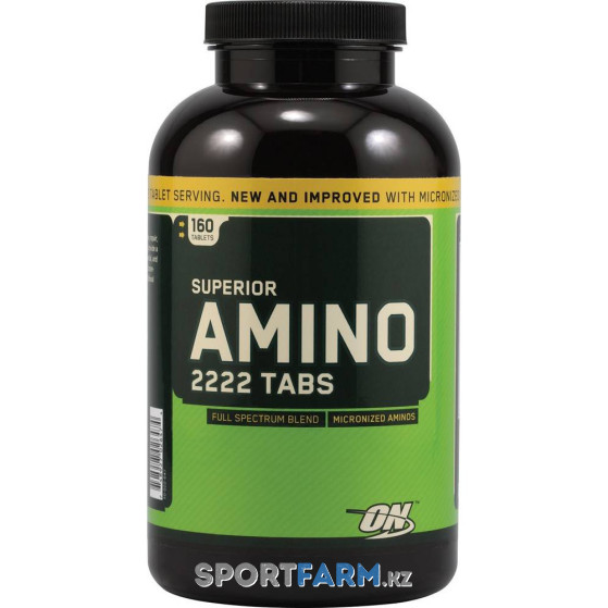 Аминокислоты Optimum Nutrition Superior Amino 2222 Tabs (160 таб.) Аминокислоты Optimum Nutrition Superior Amino 2222 Tabs (160 таб.)