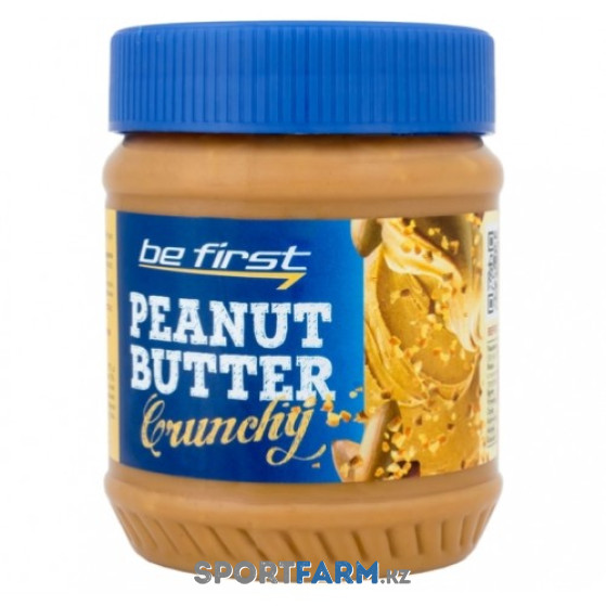 Арахисовая паста Be First Crunchy (кранчи) с кусочками дробленого арахиса (340 г) Арахисовая паста Be First Crunchy (кранчи) с кусочками дробленого арахиса (340 г)