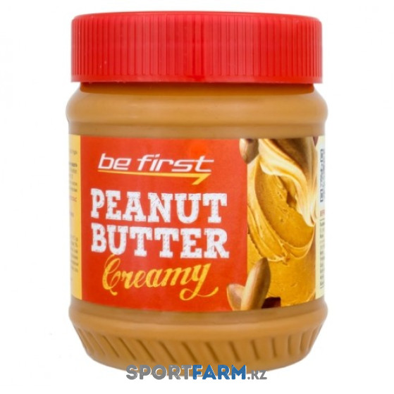 Арахисовая паста Be First Creamy (кремовая) c нежной кремовой однородной консистенцией (340 г) Арахисовая паста Be First Creamy (кремовая) c нежной кремовой однородной консистенцией (340 г)