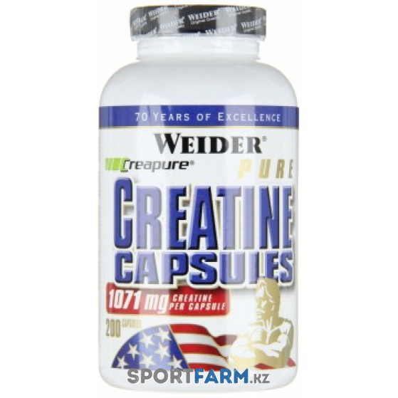 Креатин в капсулах Weider Pure Creatine Capsules (100 капсул)