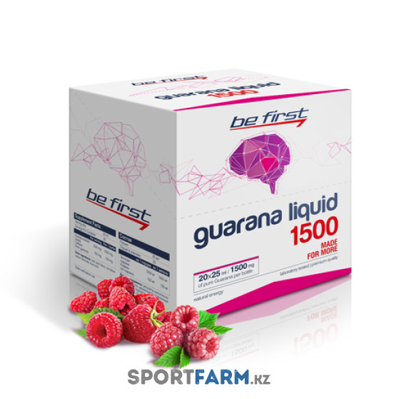 Гуарана Guarana Liquid 1500 Be First (20 питьевых ампул)