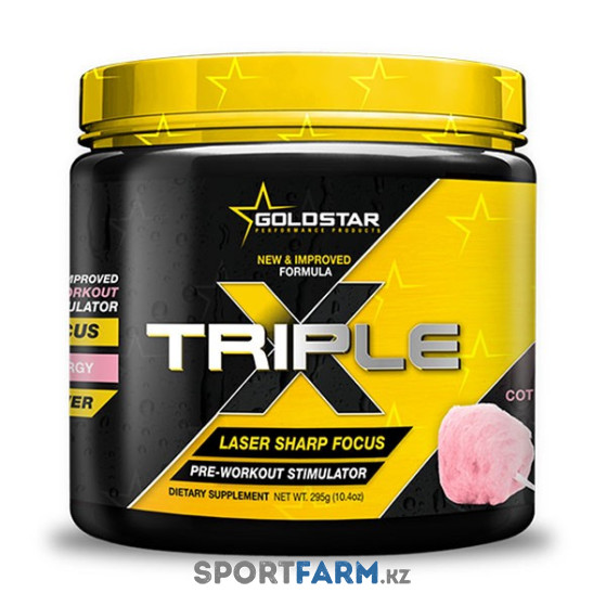 Энергетик Gold Star NEW TRIPLE X (50MG EPHEDRA) (30 порций)