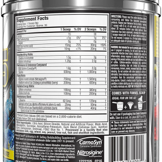 Предтреник Vapor X5 Next Gen MuscleTech (30 порций) #1